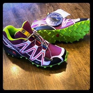 Brand new Salomon women’s trail shoes